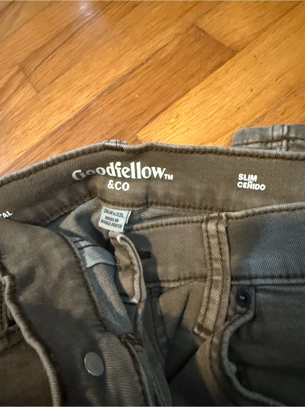 Goodfellow & Co Slim Men’s Jeans - Olive Green